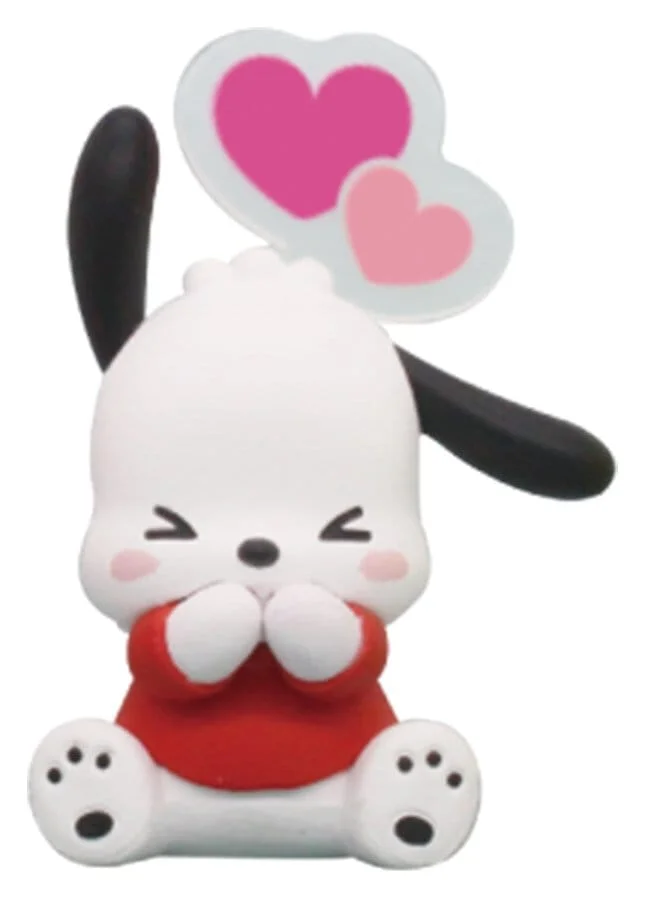Sanrio Twinchees Mini Figures Hello Kitty & Friends Pikon Mind 5 cm Blind Pack Blind Bag - 1 Unidade Aleatória